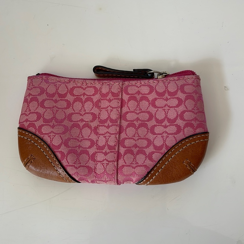 Coach coin purse/key ring
